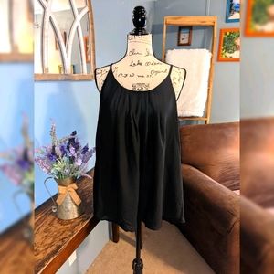 Zenana Black Drape Tank Top